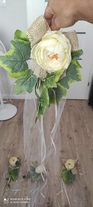 Dekoracje  z kwiatów ślub, wesele