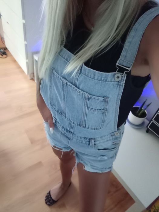 Nowe Spodenki ogrodniczki