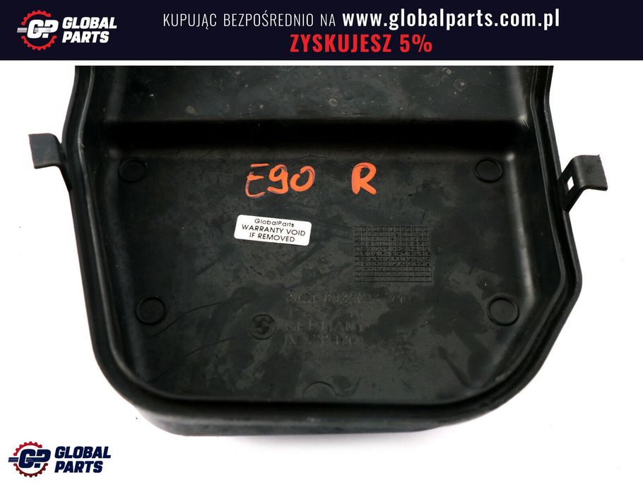 BMW E81 E87 E90 E91 E92 Osłona Filtra Mikrofiltra Prawa