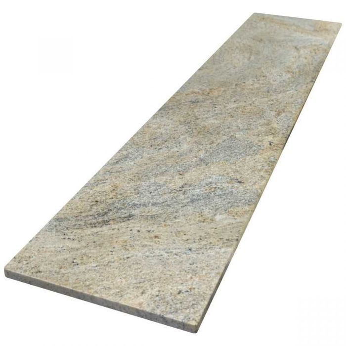 Stopień granitowy Cielo de Marfil szczotka 150x33x2/3 cm schody