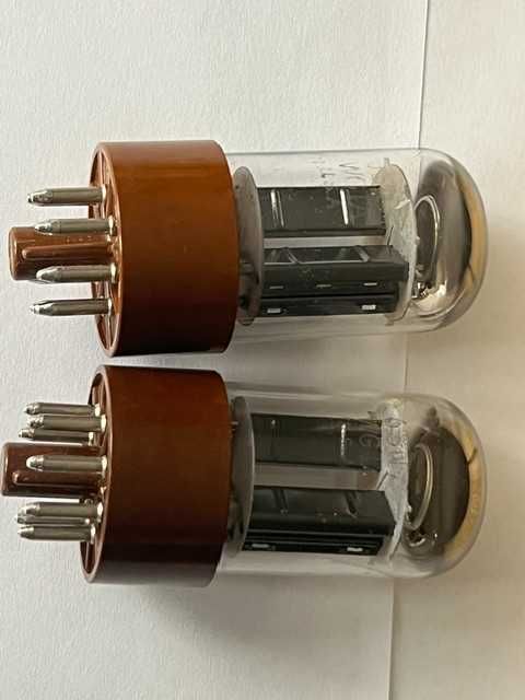 6SN7 WGTA NOS NIB Sylvania dobrana para 1966 Best lampy elektronowe !