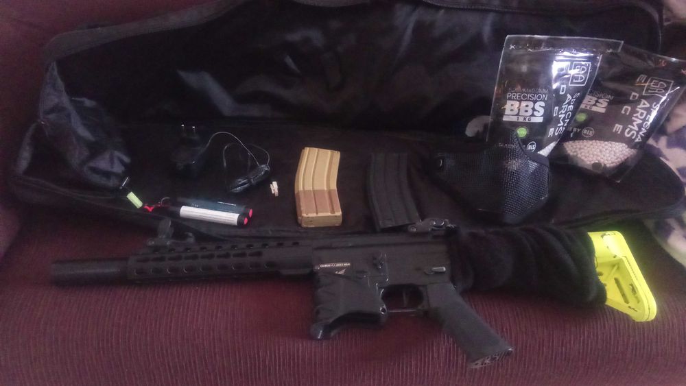 Airsoft arma elétrica