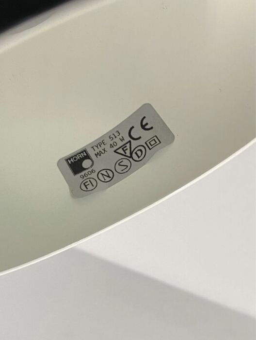 Horn Belysning - Space Age