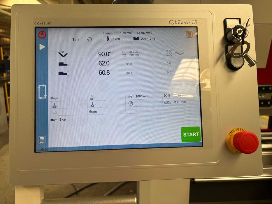 Prasa krawędziowa 2100x60T + gwarancja