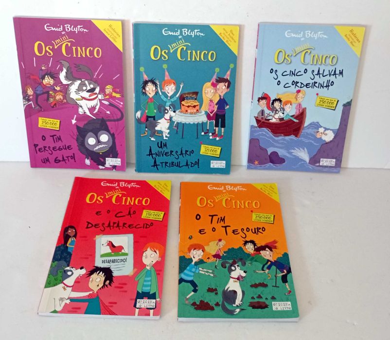 Livros da Coleção Mini Cinco-reservados