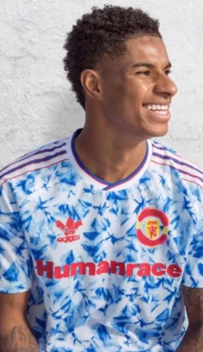 Лимитированная футбольная джерси Adidas x Pharrell Williams Manchester United Human Race (2020/21) 48-50р.