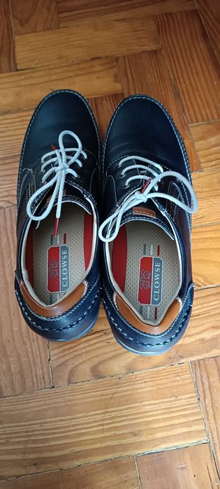 Sapatos  azuis homem