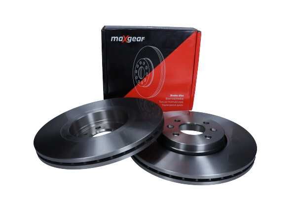 MAXGEAR tarcze i klocki przód Renault Grand Scenic II Scenik II