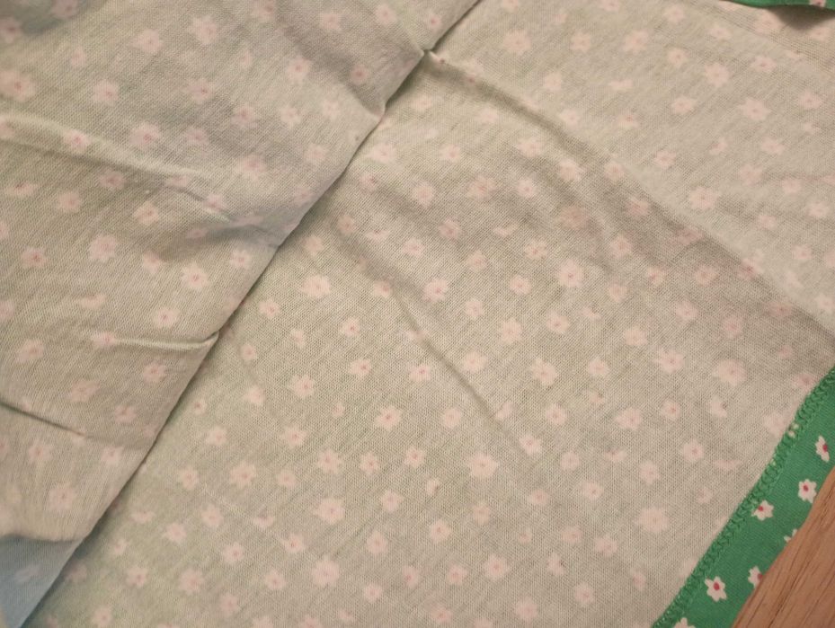 Zielona sukienka bawełniana dziewczęca