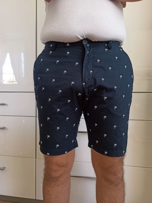 Sg Bermudy męskie M  szorty chinosy M krótkie spodenki męskie M H&M