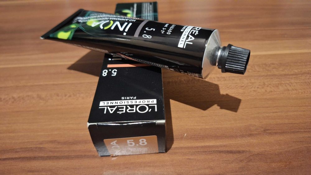 Loreal Inoa ODS2 farba do włosów, koloryzacja trwała bez amoniaku 5.8