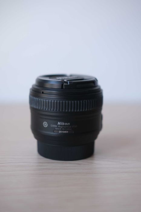 Lente NIKON 50mm AF-S f/1.8