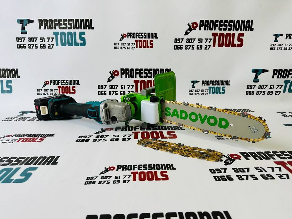 Акумуляторна кутова шліфувальна Макіта DGA504 Болгарка + Сучкоріз 36V