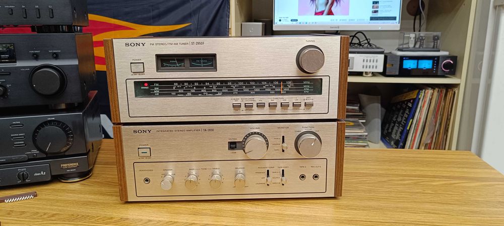 Усилитель SONY TA-2650 +тюнер SONY ST-2950F (СУПЕР СТАН ! )