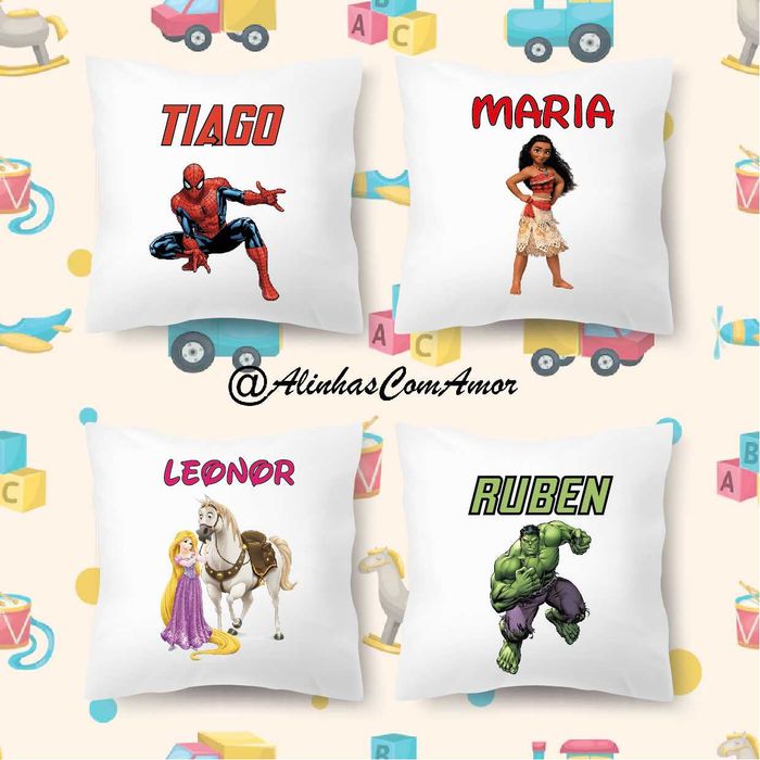Almofadas Personalizadas 40x40cm