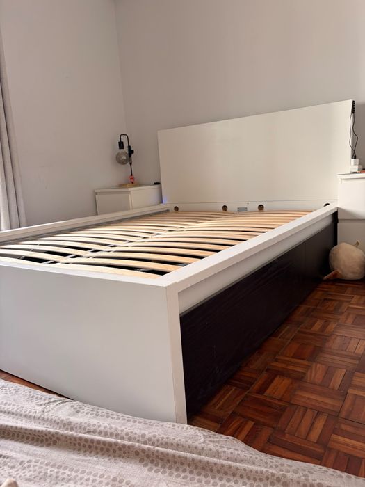 Estrutura cama Malm IKEIA