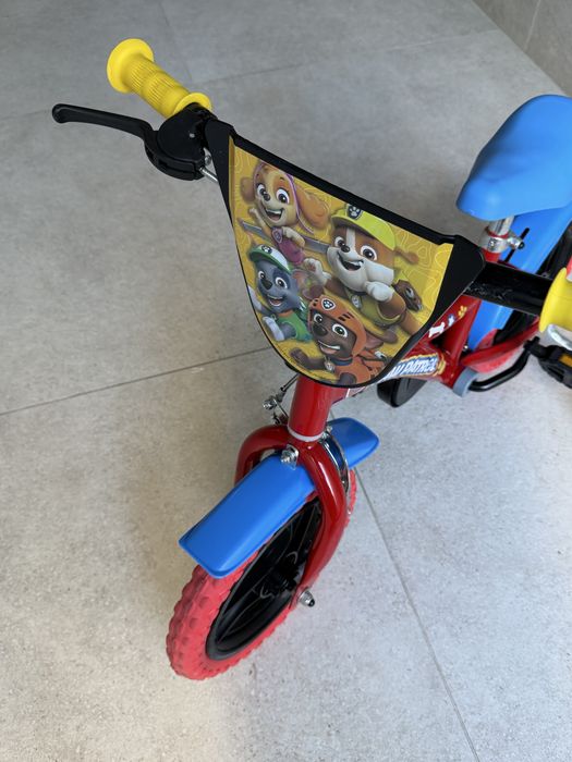 Bicicleta Infantil Vermelha The Paw Patrol 12''