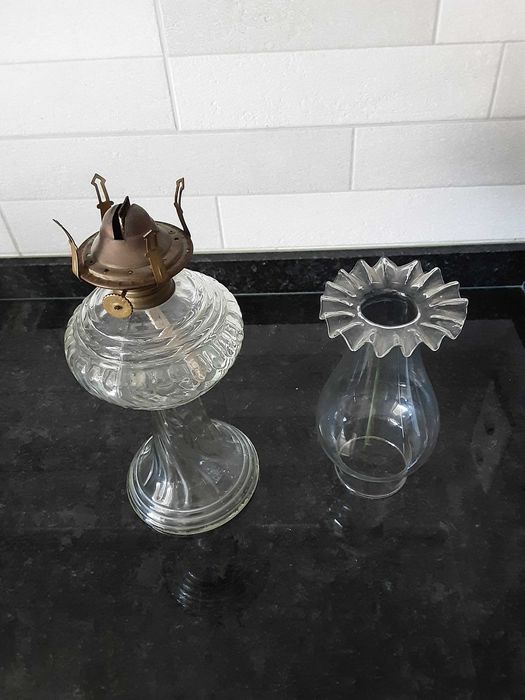 Candeeiro de Petróleo Antigo/Vintage