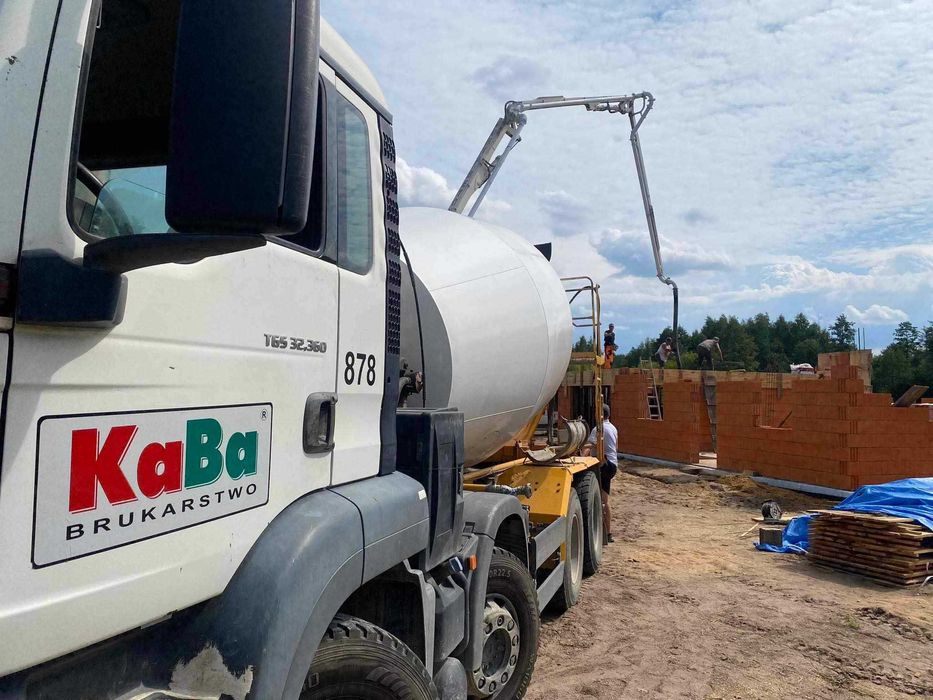 Betoniarnia, Beton towarowy,  półsuchy, suchy, chudziak, stabilizacja.
