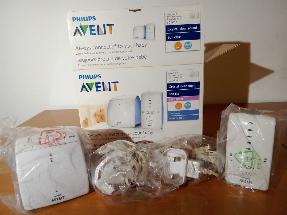 Monitor de bebê Philips Avent DECT SCD510