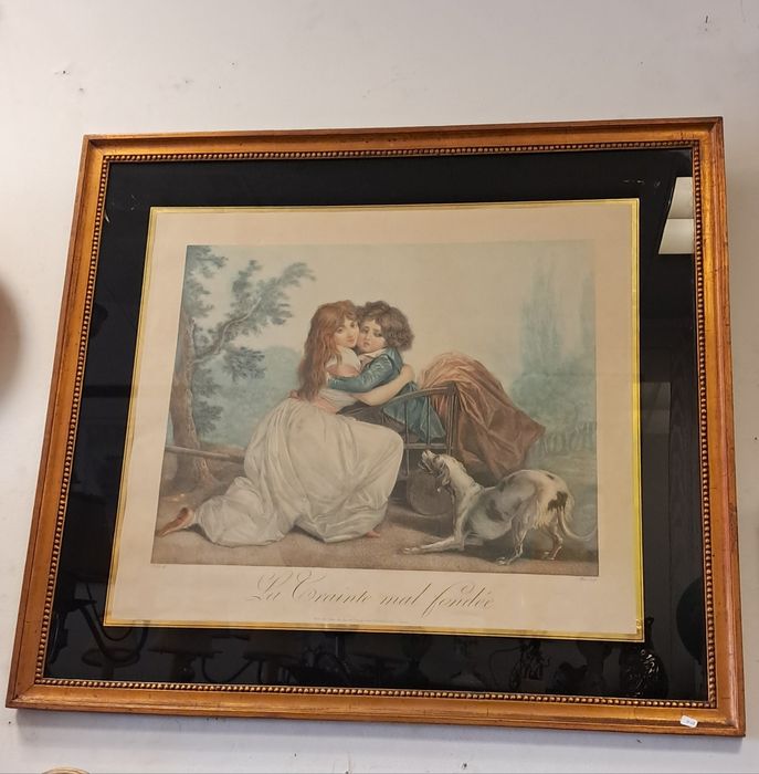 Gravura origem francesa