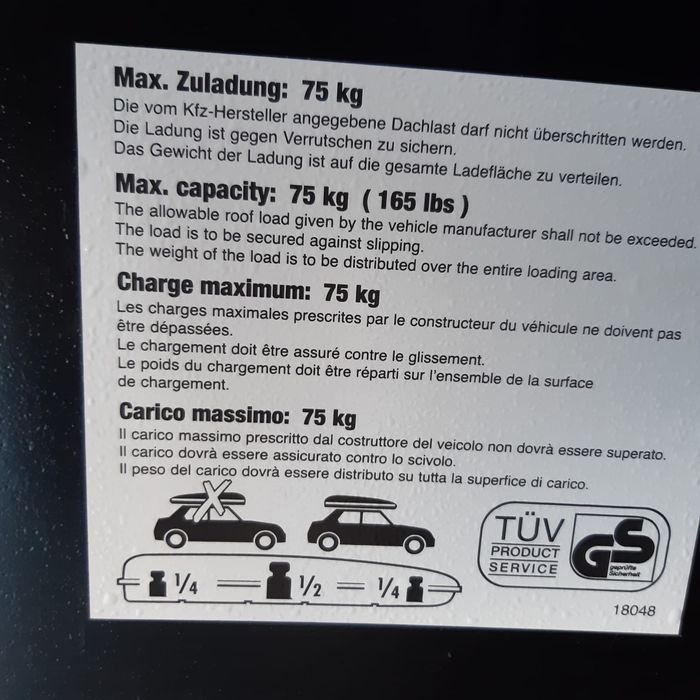 Box dachowy Honda CR-V Bagażnik