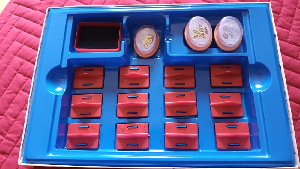 Caixa de carimbos de animais do Zoo