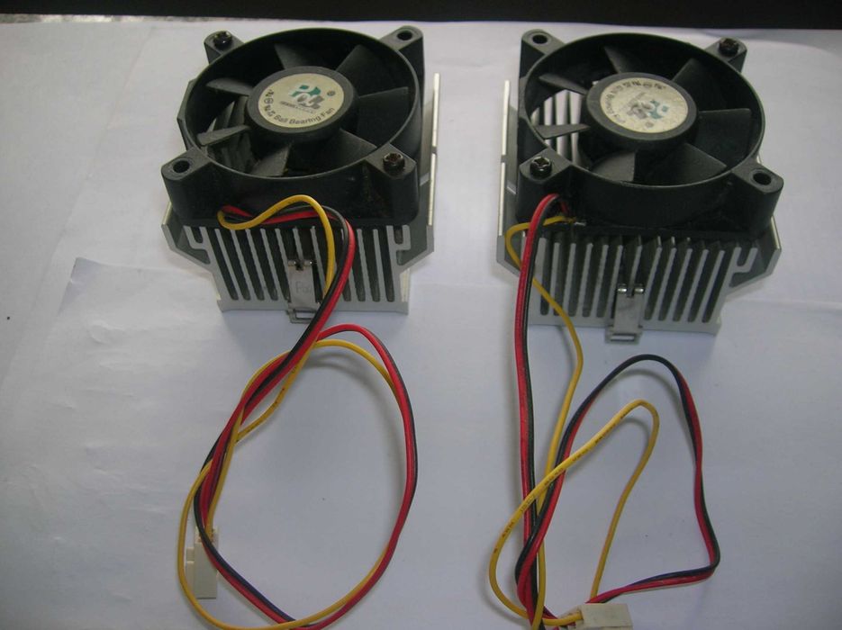 Coolers antigos socket 370.
