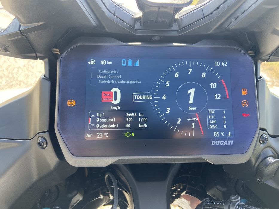 Ducati Multistrada V4 S 2025 Touring Radar