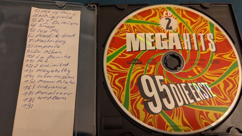 Płyta CD Mega Hits 95 Się Erste