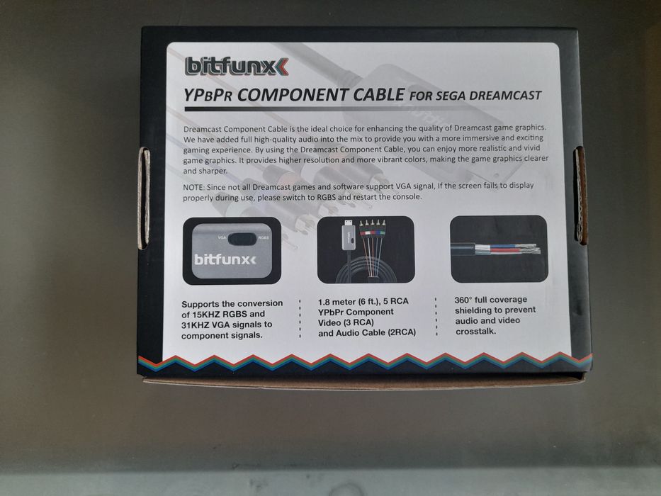 Dreamcast - cabo VGA e RGB