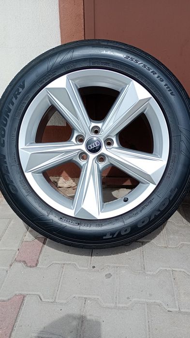 Koła Oryginalne Audi 255/55/19 Idealne Q3 Q5 Q7 Q8 A4 A6 Allroad