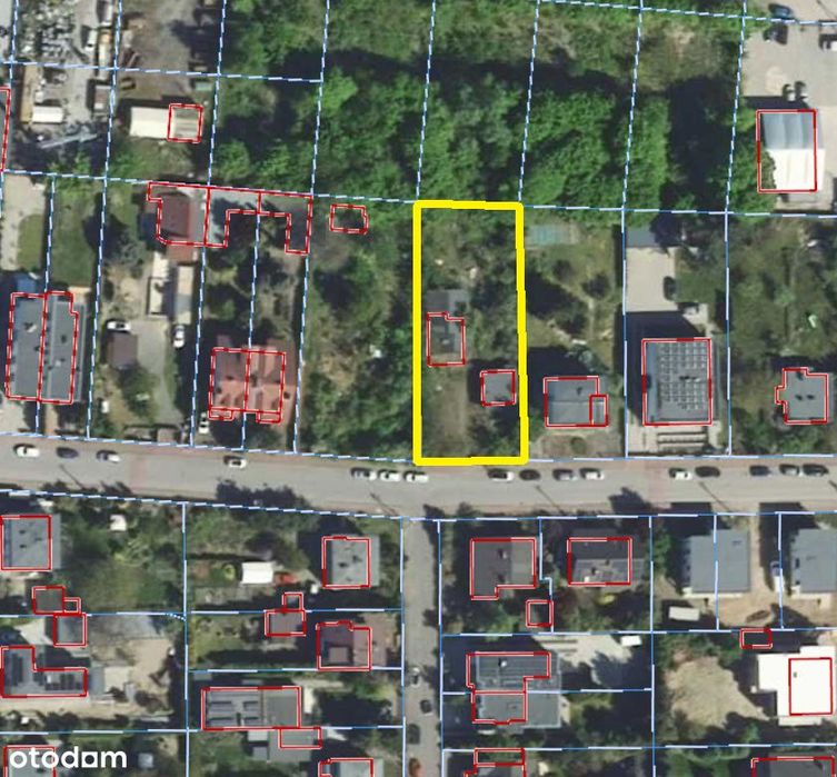 Działka dla dewelopera – 4 lokale – 200 m od CH Plaza
