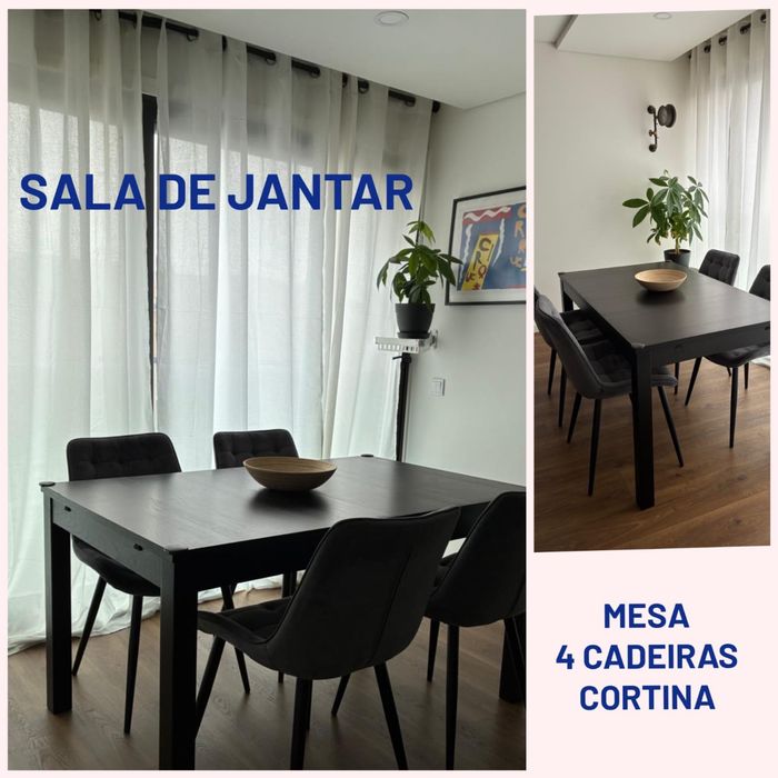 Mesa com 4 Cadeiras