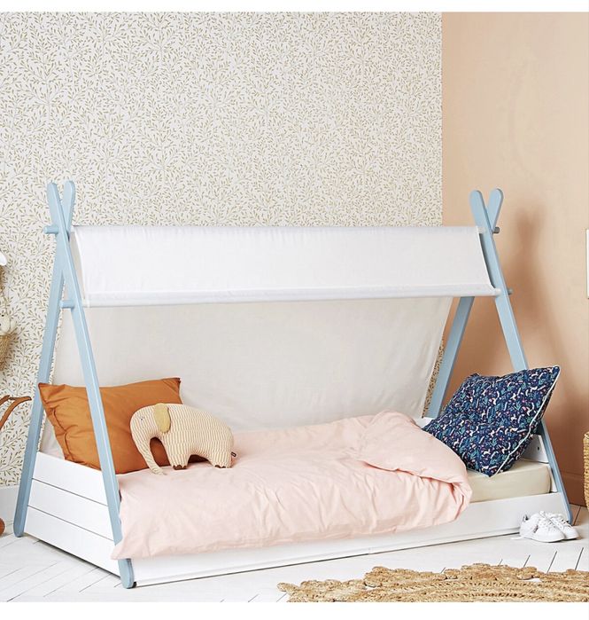 Cama Montessori criança com estrado