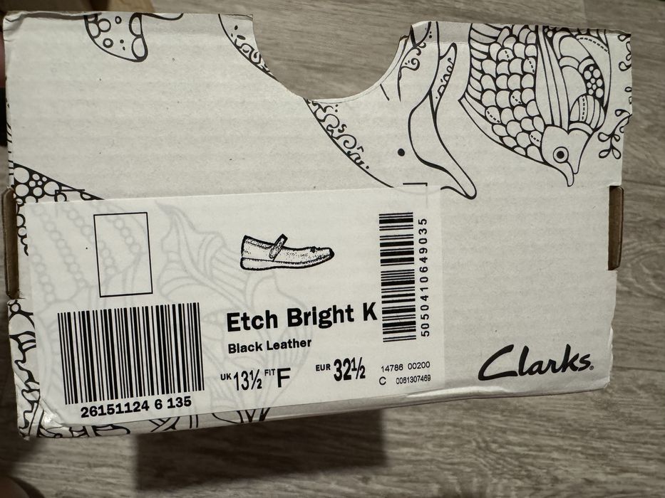 Туфлі Clarks шкіряні кожа