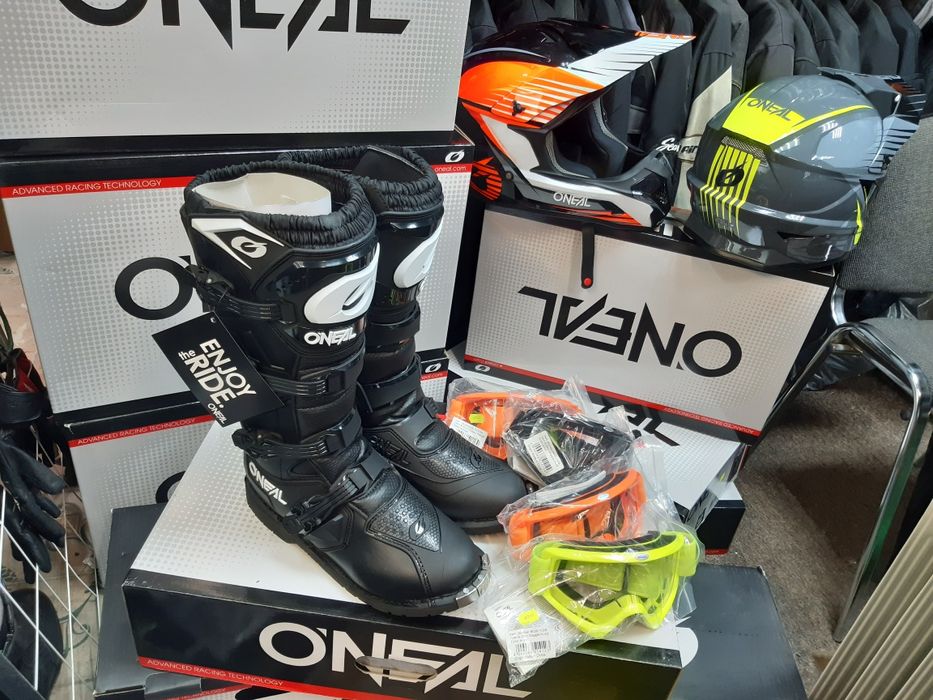 Мотоботи Oneal, мотокросс, ендуро, мотошолом, мотокуртка, мотозахист