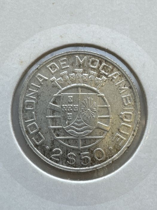 Moeda de 2$50 1951 Moçambique