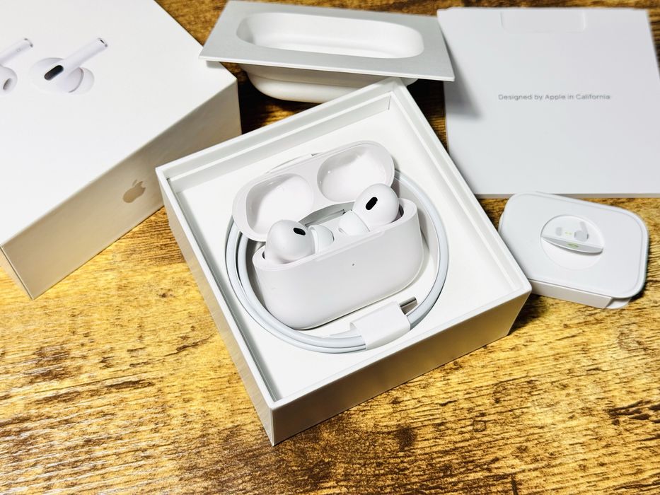 NOWE AirPods Pro 2 z ANC - Słuchawki do iPhone - Roczna Gwarancja