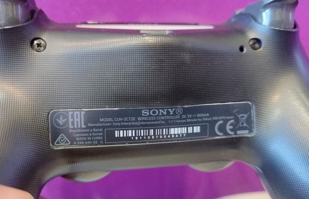 Джойстик для приставок і ПК(Dualshock 4 Steel black)