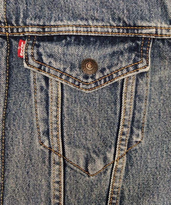 Levi's Sherpa męska kurtka jeansowa ocieplana w rozmiarze M