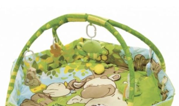 CANPOL BABIES edukacyjna mata do zabawy z funkcją kojca
