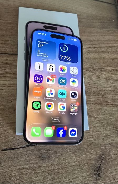 IPhone 14 PRO!  Bateria 100%  256GB pamięci!