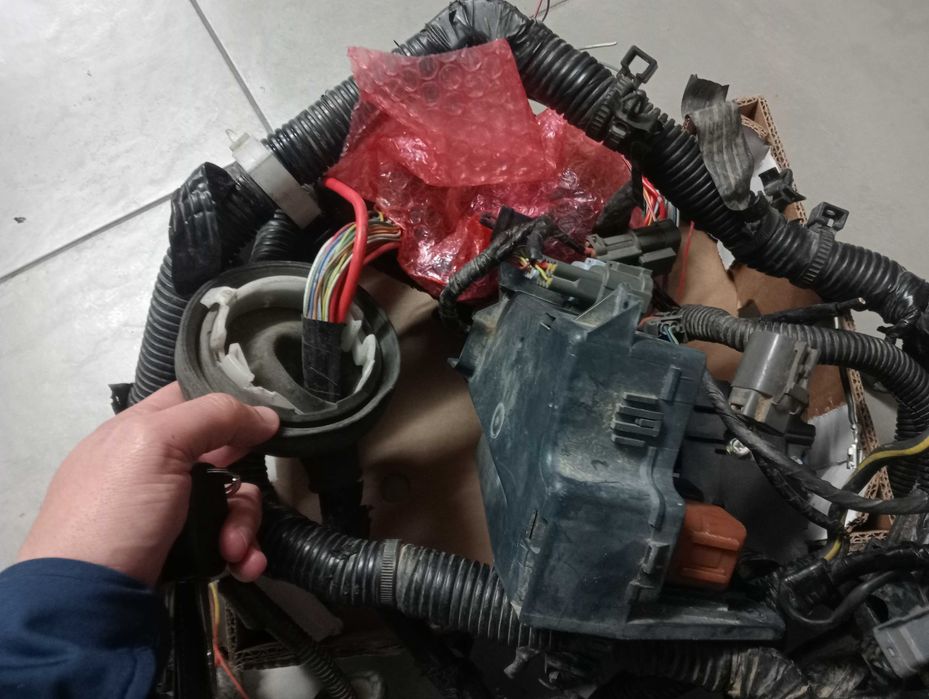 Cablagem motor nissan Navara d22 ano 2004 e intercooler motor td27