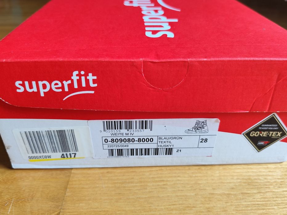 Superfit śniegowce dziecięce rozmiar 28