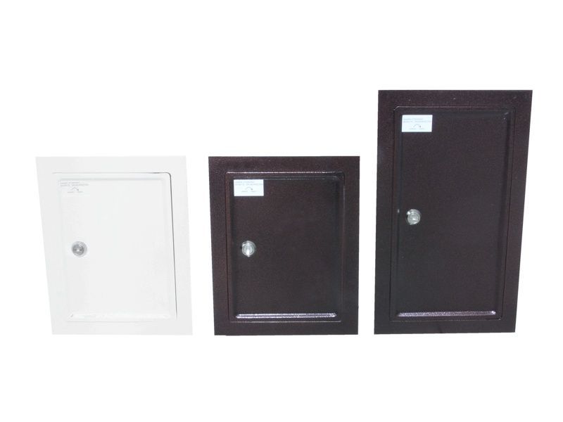 Drzwiczki Kominowe Białe 155 x 290Mm Duże