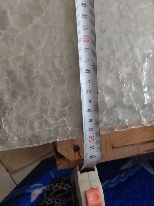 3 Placas antigas de vidro antigo trabalhado em bom estado geral