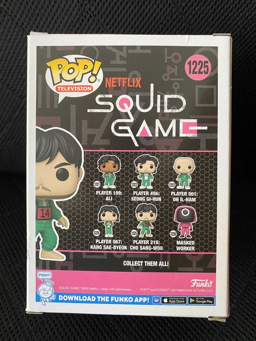 Funko Pop Television: Player 218 Cho Sang-Woo-Squid Game #1225 - Novo