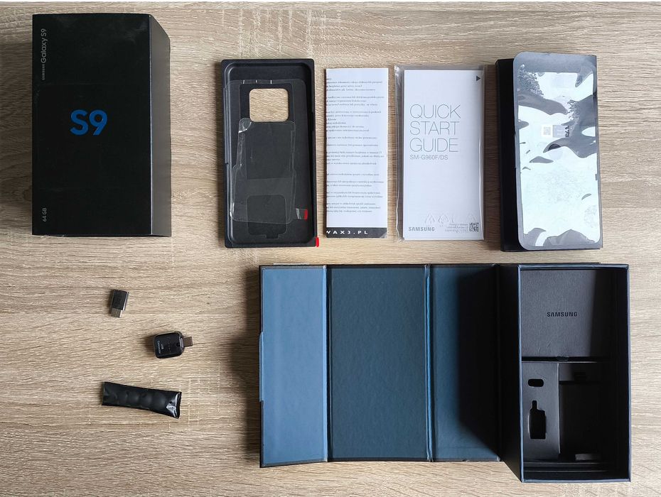 Samsung Galaxy S9 SM-G960F - sprawny, uszkodzony ekran (do wymiany)