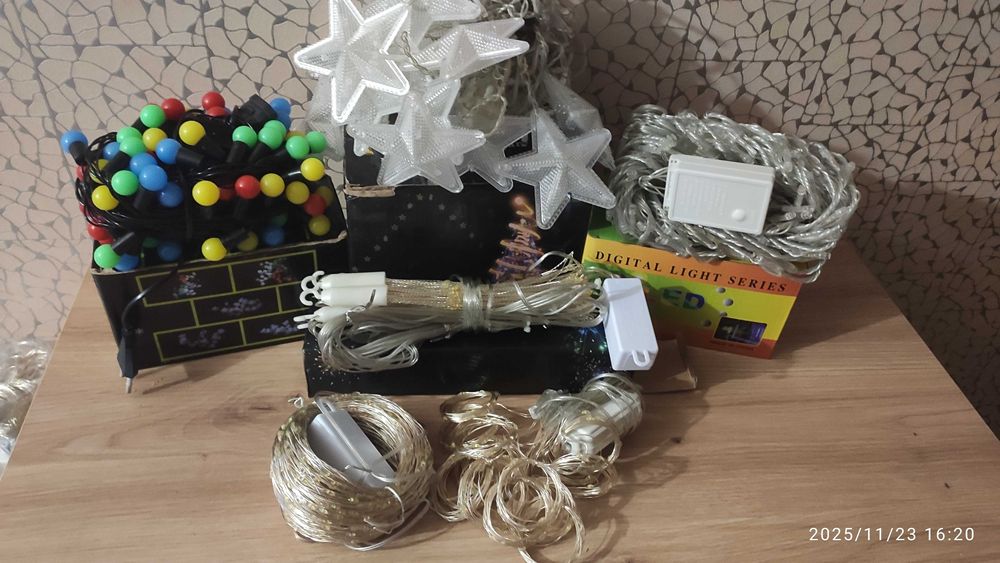 Гирлянда, розпродаж, штора, роса, водопад, нитка